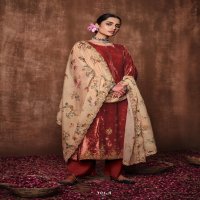 Varsha Aroosh Wholesale Pure Velvet With Embroidery Salwar Kameez