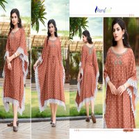 Rangjyot Fine Wholesale Designer Kaftan Kurtis