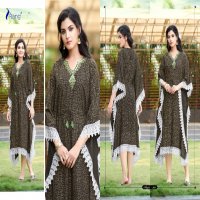 Rangjyot Fine Wholesale Designer Kaftan Kurtis