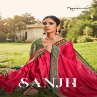 Nakkashi Sanjh Wholesale Festive Indian Sarees