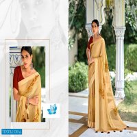 5D PRESENT ROSHNI CHIFFON WEAVING BRIGHT FANCY SAREES
