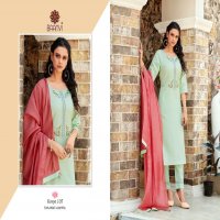 BAANVI LAUNCH KAVYA FANCY KURTI WITH PANT AND DUPATTA