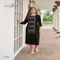 WOOGLEE SALONEE VOL 1 RAYON READYMADE KURTIS AT BEST RATES