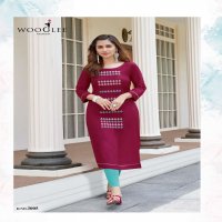 WOOGLEE SALONEE VOL 1 RAYON READYMADE KURTIS AT BEST RATES