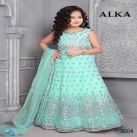 Alka 3001 To 3004 Wholesale Kids Lehengas