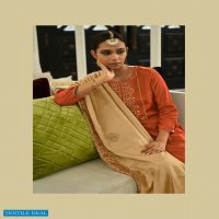 RIWAYAT BY FOUR BUTTONS VISCOSE SILK FULL STITCH KURTI PANT WITH DUPATTA