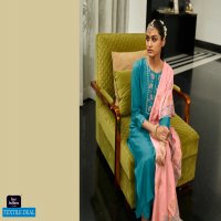 RIWAYAT BY FOUR BUTTONS VISCOSE SILK FULL STITCH KURTI PANT WITH DUPATTA