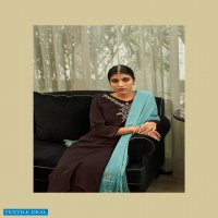 RIWAYAT BY FOUR BUTTONS VISCOSE SILK FULL STITCH KURTI PANT WITH DUPATTA