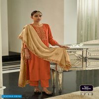 RIWAYAT BY FOUR BUTTONS VISCOSE SILK FULL STITCH KURTI PANT WITH DUPATTA