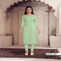 BAANVI LAUNCH KAANCH VOL 1 FANCY KURTI