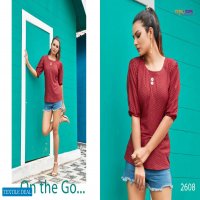 TIPS & TOPS BABY VOL 26 RAYON PRINTED LADIES SHORT TOPS