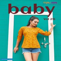 TIPS & TOPS BABY VOL 26 RAYON PRINTED LADIES SHORT TOPS