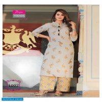 Diya Celebration Vol-1 Wholesale Kurti With Plazzo Pair