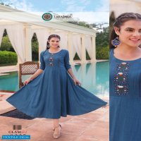 Aradhna Glam Girl Vol-8 Wholesale Anarkali Long Kurtis Catalogs
