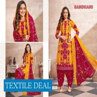 Ganesha Bandhani Vol-5 Wholesale readymade Cotton Dress