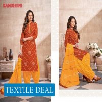 Ganesha Bandhani Vol-5 Wholesale readymade Cotton Dress