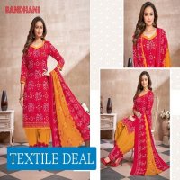 Ganesha Bandhani Vol-5 Wholesale readymade Cotton Dress