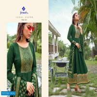 Jinesh Akansha Wholesale Designer Gown Kurti With Dupattas