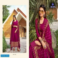 Jinesh Akansha Wholesale Designer Gown Kurti With Dupattas