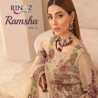 Rinaz Ramsha Vol-12 Wholesale Pakistani Concept Dress