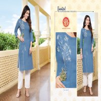 SBS SEEP COTTON SIMPLE READYMADE KURTI WHOLESALE CATALOG