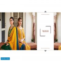 KALARANG MAHAL FANCY SALWAR KAMEEZ WITH FOUR SIDE LACE DUPATTA