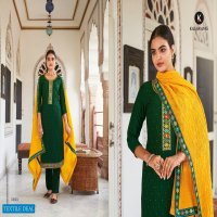 KALARANG MAHAL FANCY SALWAR KAMEEZ WITH FOUR SIDE LACE DUPATTA