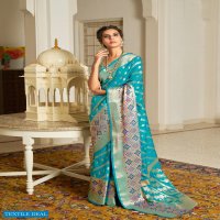 SANGAM PRINTS ARPITA SILK DESIGNER SILK SARIS WHOLESALER