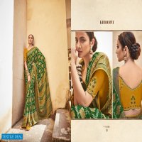 KIMORA FASHION MEERA VOL 5 15081-15091 SERIES BRASSO SAREES WHOLESALER