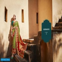 KIMORA FASHION MEERA VOL 5 15081-15091 SERIES BRASSO SAREES WHOLESALER