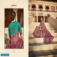 KIMORA FASHION MEERA VOL 5 15081-15091 SERIES BRASSO SAREES WHOLESALER