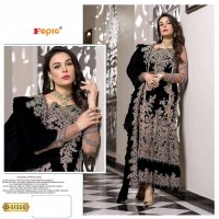 FEPIC D 5155 DESIGN COLORS GEORGETTE PAKISTANI STYLE DRESSES