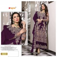 FEPIC D 5155 DESIGN COLORS GEORGETTE PAKISTANI STYLE DRESSES