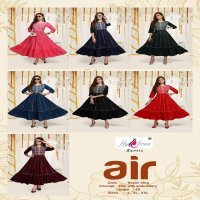 FLY FREE AIR HEAVY RAYON LONG FAILR KURTI CATALOG WHOLESALER BEST RATE
