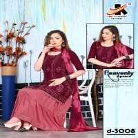 PANGHAT BY THE FASHION STUDIO HEAVY MUSLLIN READYMADE SUIT CATLOG WHOLESALER BEST RATE