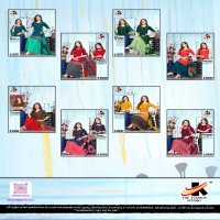 PANGHAT BY THE FASHION STUDIO HEAVY MUSLLIN READYMADE SUIT CATLOG WHOLESALER BEST RATE