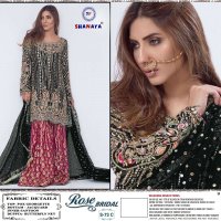 SHANAY ROSE BRIDAL S 73 COLORS GEORGETTE PAKISTANI DRESSES