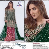 SHANAY ROSE BRIDAL S 73 COLORS GEORGETTE PAKISTANI DRESSES