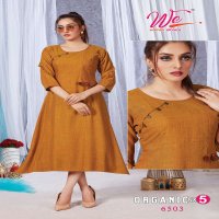WE WOMEN ORGANIC NX 5 FANCY RAYON KURTI