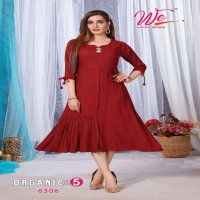 WE WOMEN ORGANIC NX 5 FANCY RAYON KURTI