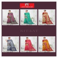 Art Decor Kit Kat Wholesale Indian Sarees