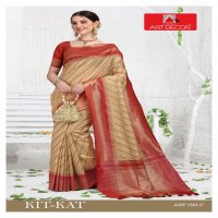 Art Decor Kit Kat Wholesale Indian Sarees