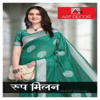 Art Decor Roop Milan Wholesale Indian Sarees