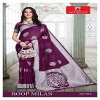 Art Decor Roop Milan Wholesale Indian Sarees