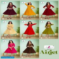 Fly Free Airjet Wholesale Short Flare Kurtis