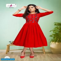 Fly Free Airjet Wholesale Short Flare Kurtis