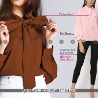 PUFF SLEEVE TOP WHOLESALE SHORT TOPS CATALOG