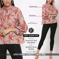PUFF SLEEVE TOP WHOLESALE SHORT TOPS CATALOG