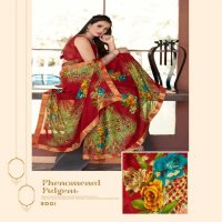 MANSAROVER FASHION LAUNCH AYUSHI WEIGHTLESS PRINTED SAREE SUPPLIER