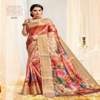 MANSAROVER FASHION LAUNCH SANSKRUTI VOL 3 DIGITAL PRINTED SAREES WHOLESALER
